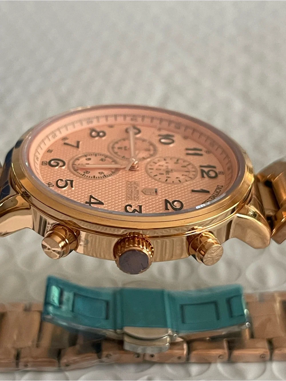 Montres Prestige X Invicta Men's Watch - 43mm, Rose Gold (MPW-0320) new